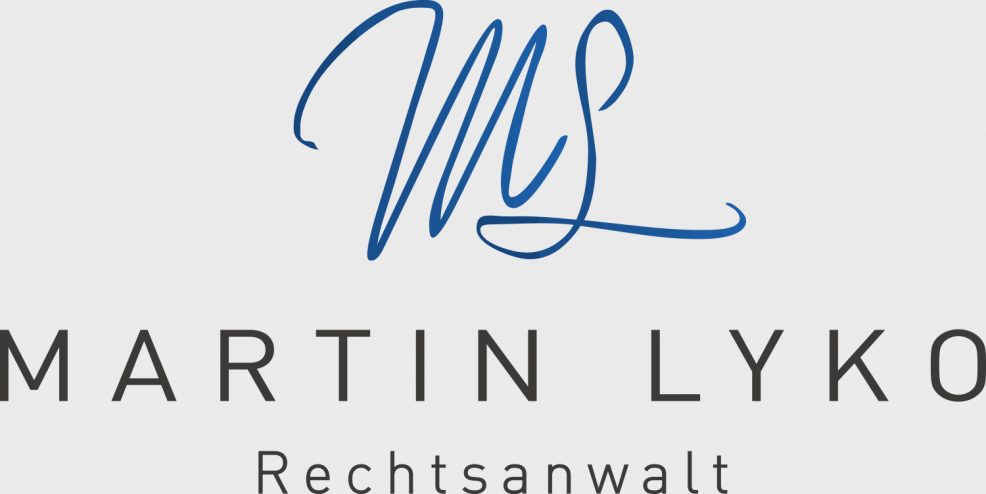 Logoentwicklung für  Rechtsanwalt Martin Lyko 