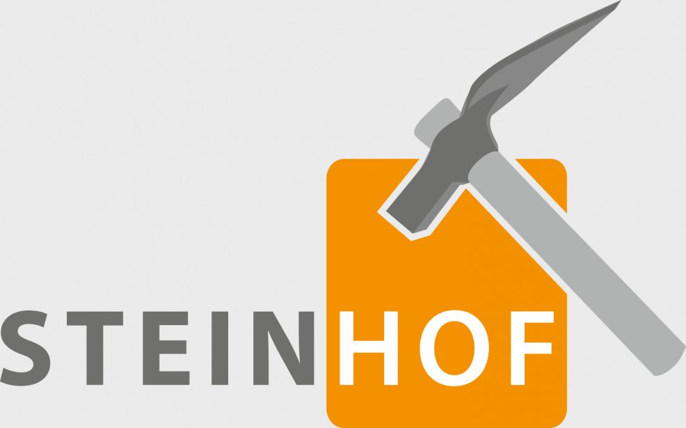 Logoentwicklung für  Steinhof GmbH 