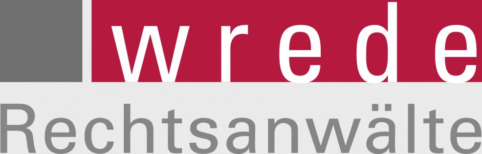 Logoentwicklung für  WREDE Rechtsanwälte 